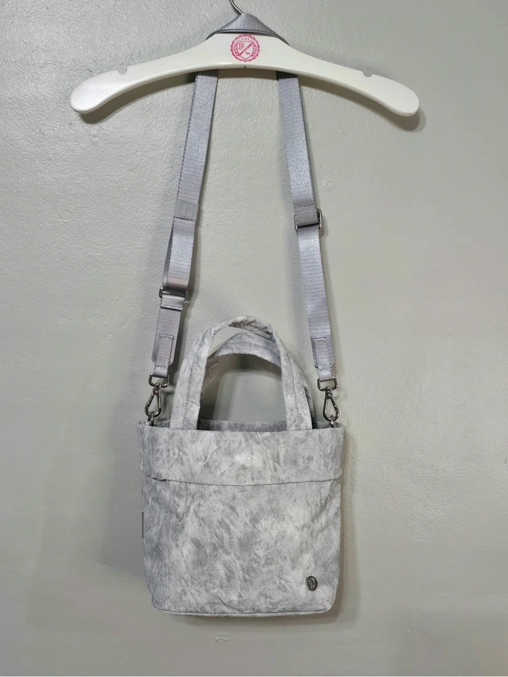 Lululemon On My Level Small Tote Bag 5L Crisp Stone Vapor Multi NWOT